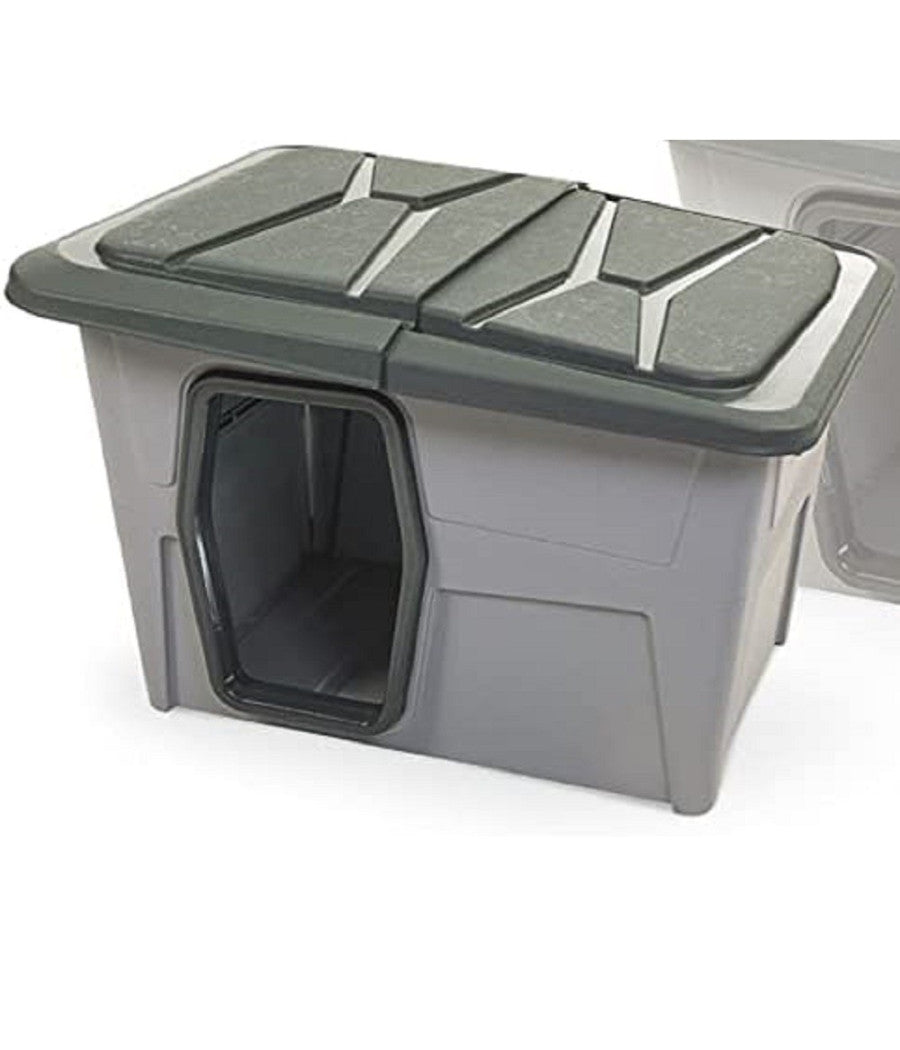 Cuccia Per Cani Baraka Muedium 93 X 73 X 60 Cm Griglia Laterale Per Circolo Aria         