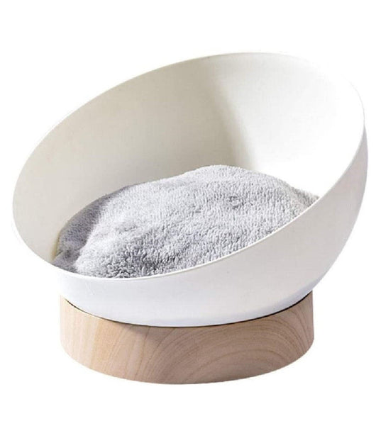 Trade Shop - Cuccia Per Gatti Cani Casa A Guscio Uovo Universale Con Cuscino Multifunzionale -