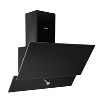 Cucina 240 cm con penisola reversibile colore bianca e nera Altamura