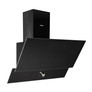 Cucina 240 cm con penisola reversibile colore bianca e nera Altamura