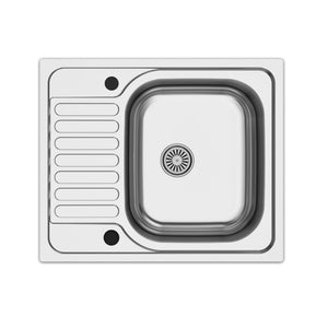 Cucina 240 cm con penisola reversibile colore bianca e nera Altamura