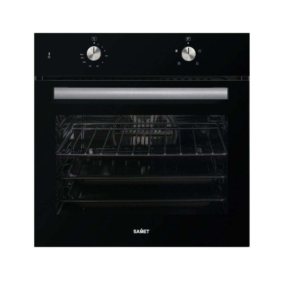 Cucina 240 cm con penisola reversibile colore bianca e nera Altamura