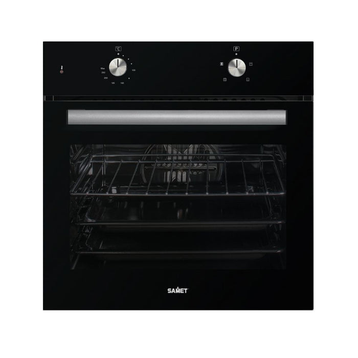 Cucina 240 cm con penisola reversibile colore bianca e nera Altamura