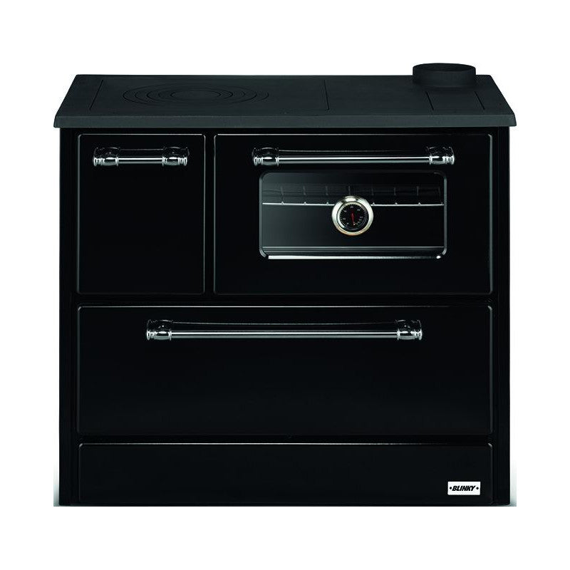 Cucina blinky a legna con forno, dany, antracite