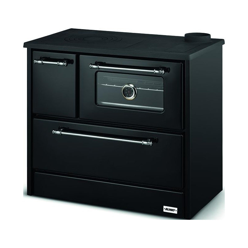 Cucina blinky a legna con forno, dany, antracite