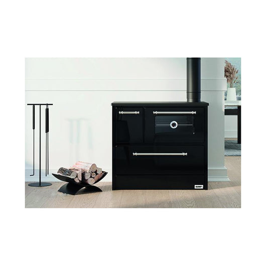 Cucina blinky a legna con forno, dany, antracite