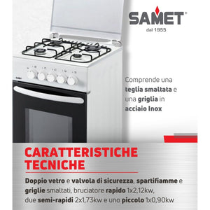 Cucina a gas con forno Volkan Samet