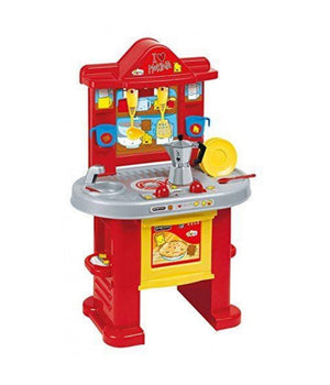 Cucina Giocattolo Alta 72cm Con Forno Moka Fornelli Accessori Per Piccoli Chef         