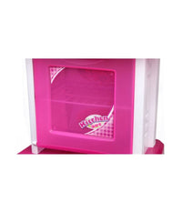 Cucina Giocattolo Bambini Richiudibile In Trolley Fornello Luci Suoni Accessori Azzurro         