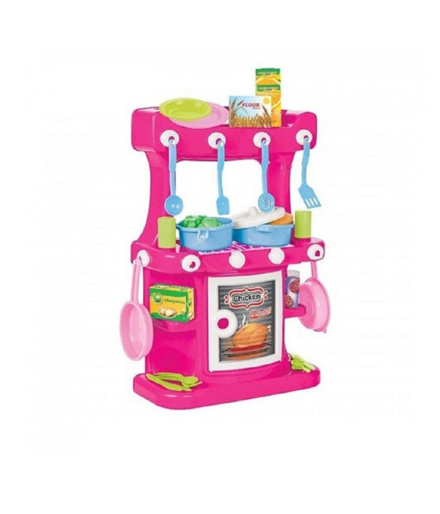 Cucina Giocattolo Per Bambine Design Moderno Colorato 19 X 43 X 58 Cm Accessori         
