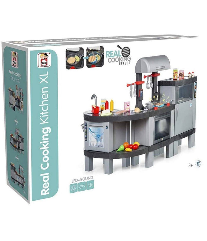 Cucina Giocattolo Per Bambini Cooking Xl Modulabile Con Cibi Che Cambiano Colore         