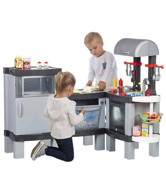Cucina Giocattolo Per Bambini Cooking Xl Modulabile Con Cibi Che Cambiano Colore         