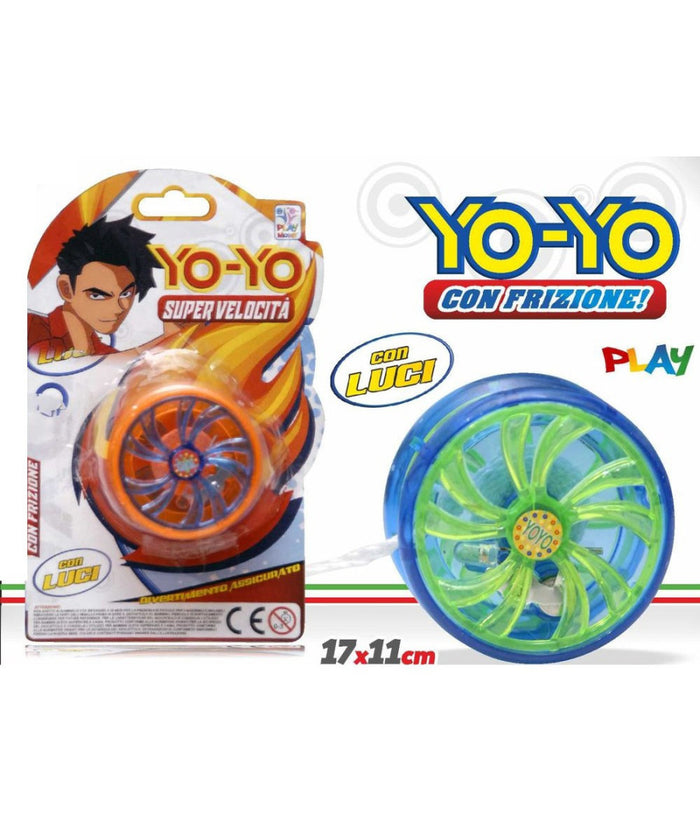 Yoyo Con Luci Yo-yo Con Frizione Giocattoli Gioco Per Bambini Luminoso 2 Pezzi         