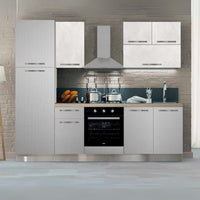 Cucina Molly tortora e canyon white elettrodomestici inclusi 255