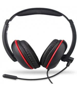 Cuffia 5 In 1 Gaming Cuffie Con Microfono Per Ps4 Xbox Pc Tv Audio Auricolare         