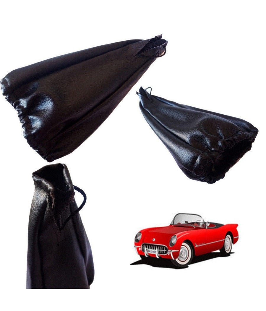 Cuffia Copri Leva Cambio Auto Antipolvere Universale In Similpelle 8280         