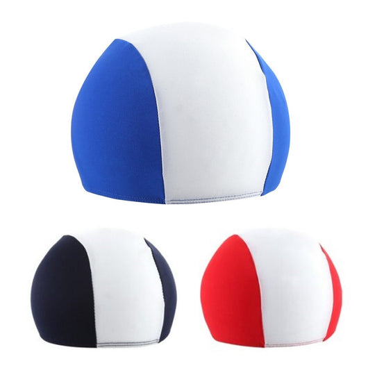 Trade Shop - Cuffia Da Nuoto In Tessuto Per Piscina Mare Taglia Unica Unisex 3 Colori 618442 -