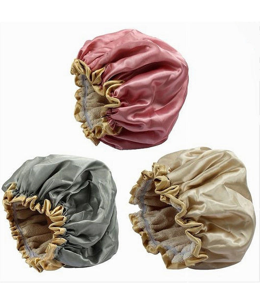 Cuffia Per Doccia Bagno Elastico Bordino Colorato Lucido Protegge Capelli 79524         