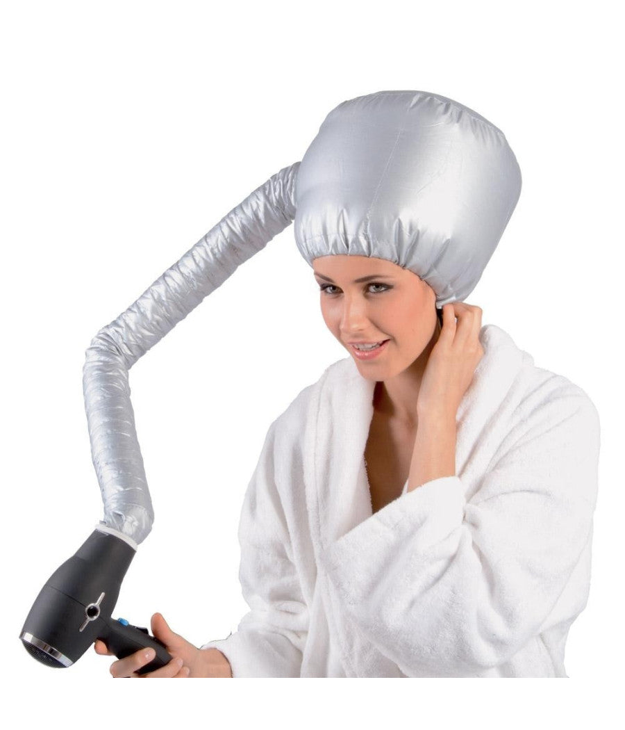 Cuffia Termica Casco Portatile Phon Capelli Per Asciuga Capelli Universale         