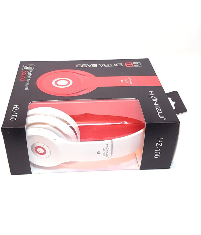 Cuffie Auricolari Hanizu Hz-100 Stereo Hd Smartphone Pc Mp3 Cd Extra Bass         