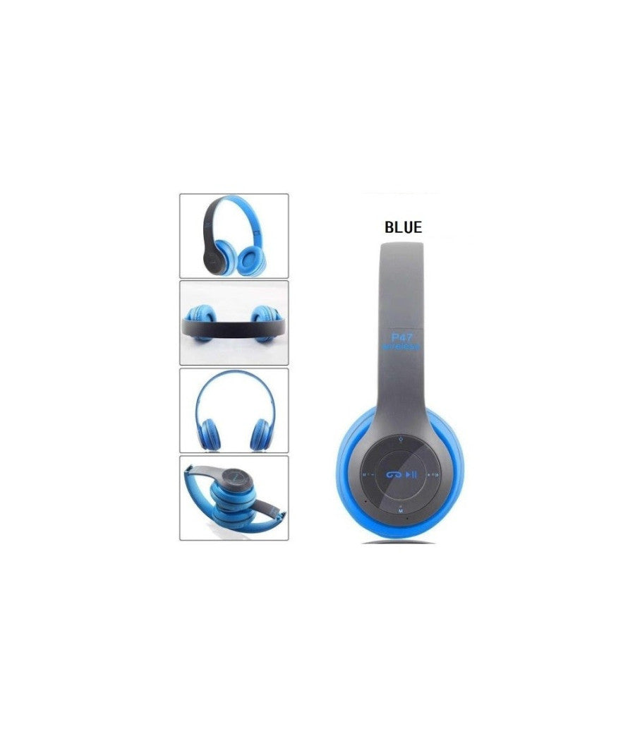 Cuffie Bluetooth Stereo P47 Per Smartphone E Computer Wireless         