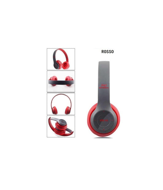 Cuffie Bluetooth Stereo P47 Per Smartphone E Computer Wireless         