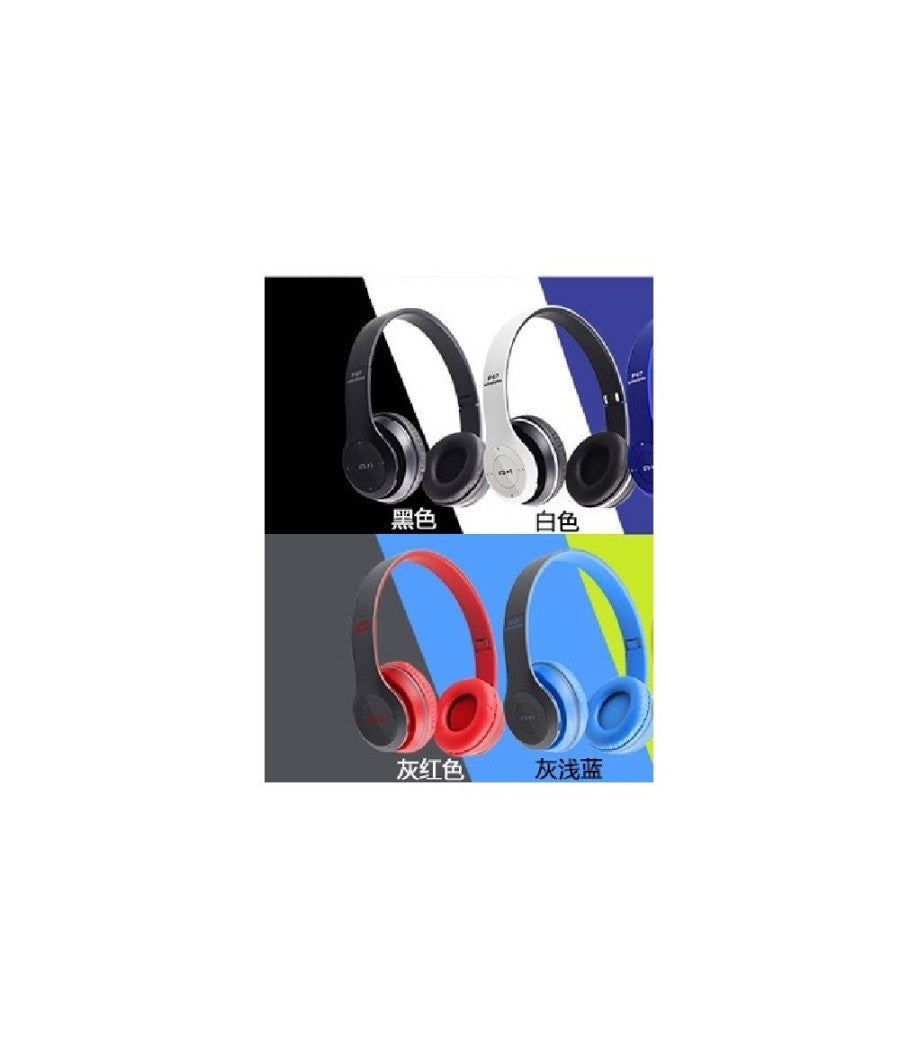Cuffie Bluetooth Stereo P47 Per Smartphone E Computer Wireless         