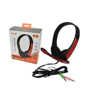 Cuffie Con Microfono Stereo Per Pc Notebook Computer Skype Msn Jack 3.5mm Cy-803         