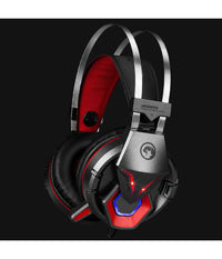 Cuffie Cuffia Stereo Gaming Marvo Hg8914 Scorpion Usb Auricolare Con Microfono Pc         