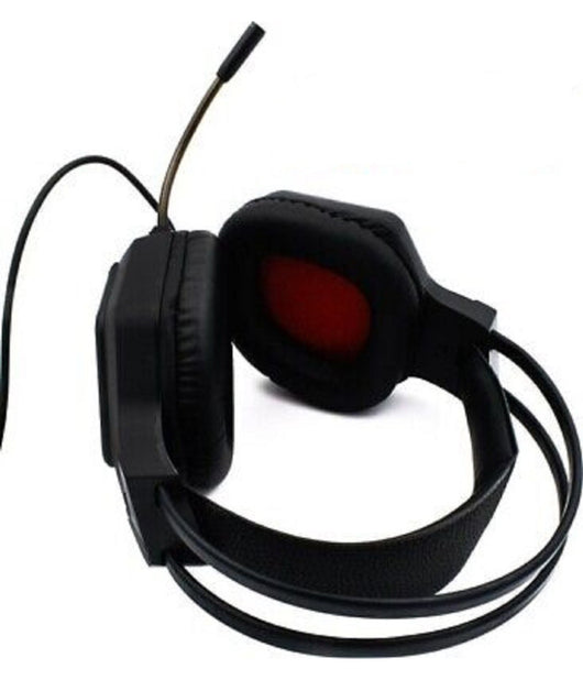 Cuffie Gaming Da Gioco Stereo Bass Con Microfono Luci A Led Rgb Per Ps4 Pc Qe8         