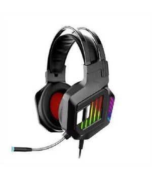 Cuffie Gaming Da Gioco Stereo Bass Con Microfono Luci A Led Rgb Per Ps4 Pc Qe8         