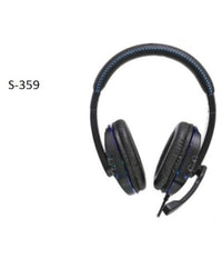 Cuffie Gioco Gaming Over-ear Stereo Porta Usb Luci Led Rgb Per Pc Ps3 Ps4 S-359         