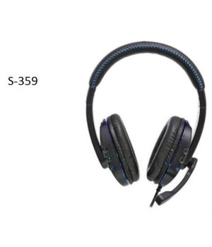 Cuffie Gioco Gaming Over-ear Stereo Porta Usb Luci Led Rgb Per Pc Ps3 Ps4 S-359         