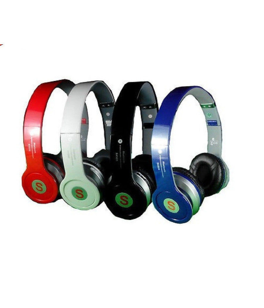 Cuffie Headphones S450 Stereo Pc Mp3 Game Sport Pieghevoli Bluethoot Smartphone         