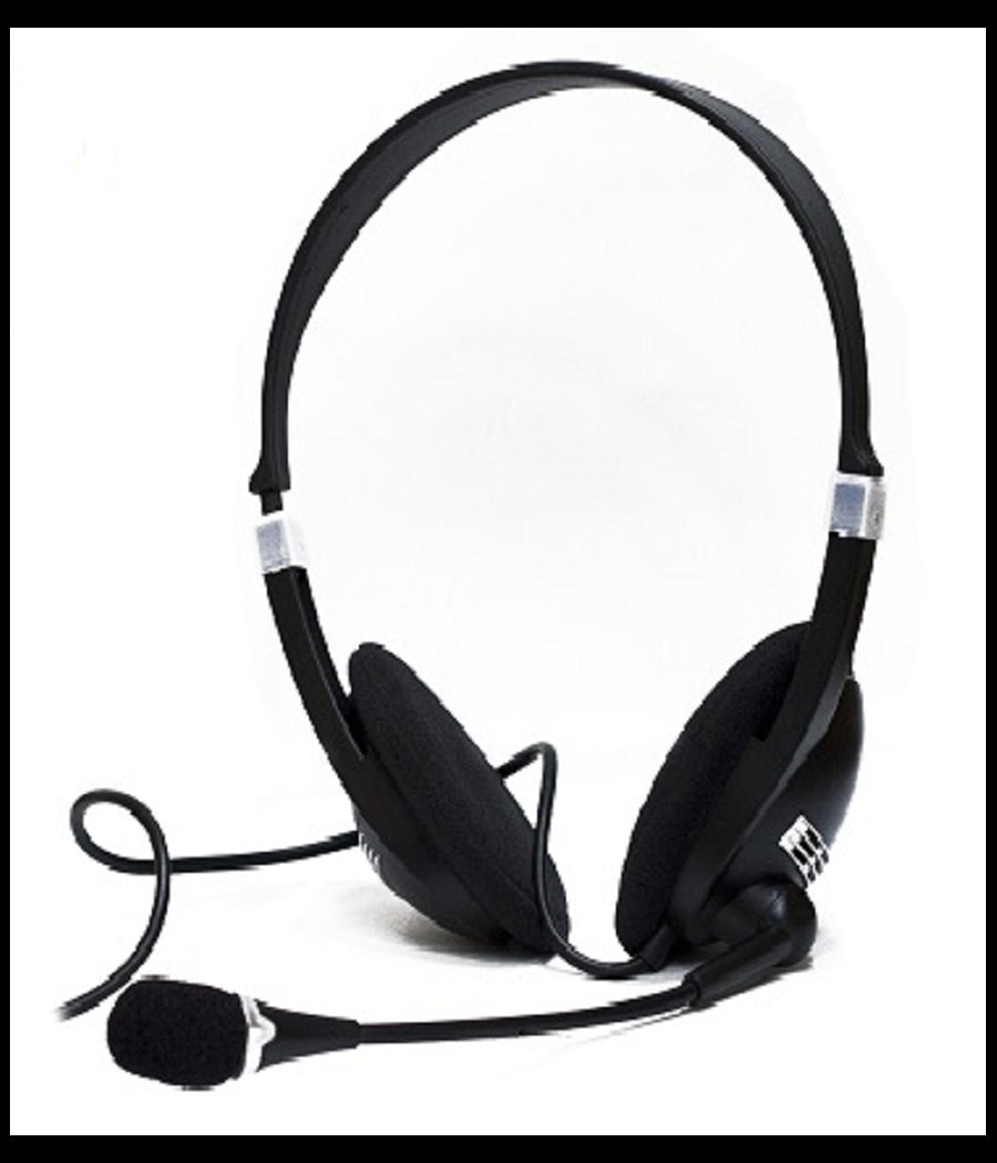 Cuffie Per Pc/ps4 Stereo Audio Microfono Giochi Musica Con Filo Maxtech Cu-f001         