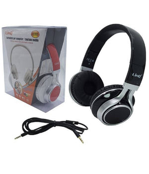 Cuffie Stereo Cavo Jack 3,5mm 150cm Pc Smartphone Musica Sport Richiudibili E305         