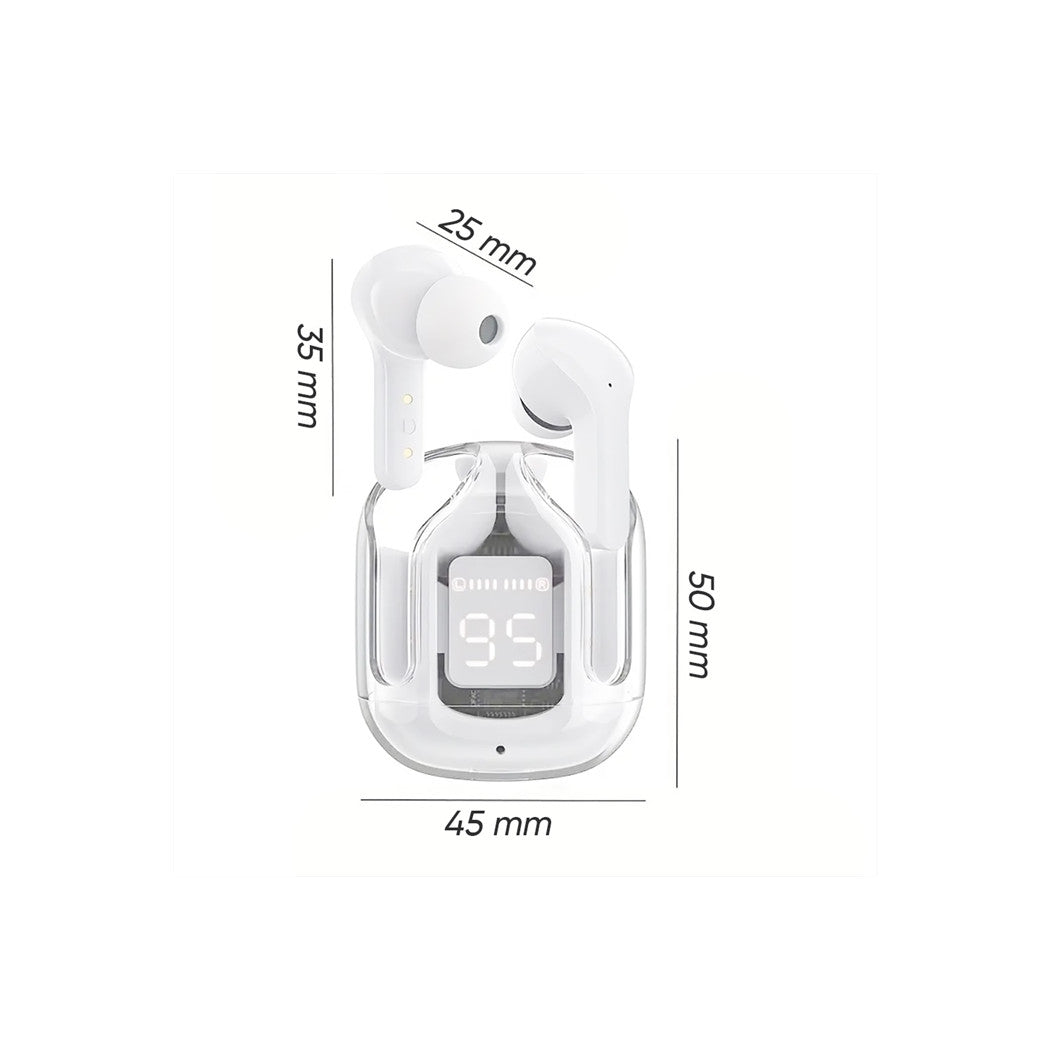 Trade Shop - Cuffie Ultrapods Max Auricolari Bluetooth 5.3 Wireless Con Microfono Display Led         