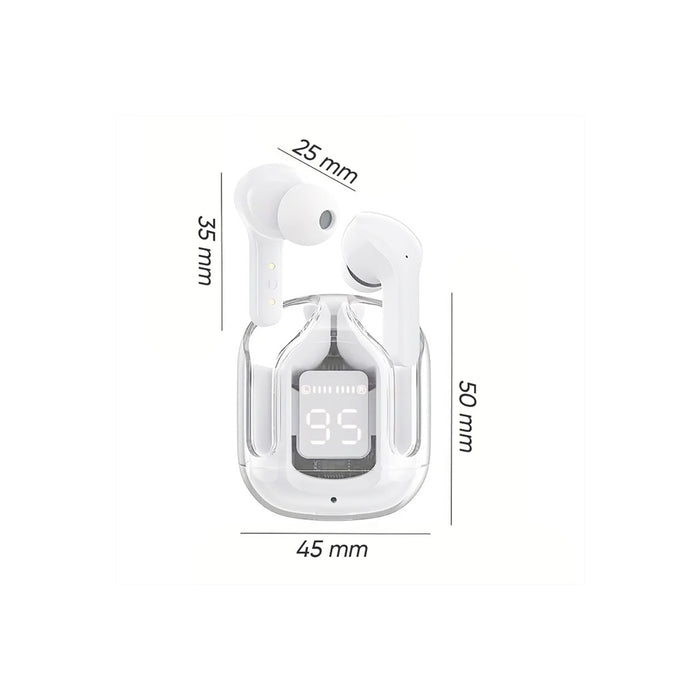 Trade Shop - Cuffie Ultrapods Max Auricolari Bluetooth 5.3 Wireless Con Microfono Display Led         