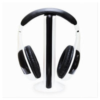 Cuffie Wifi Wireless Per Tv Pc Mp3 Senza Fili Con Radio Fm Musica Stereo Maxtech Cu-wi001         