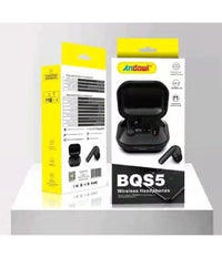 Cuffie Wireless Con Display Stato Batteria Bluetooth5.0 Microfono Funzione Touch         