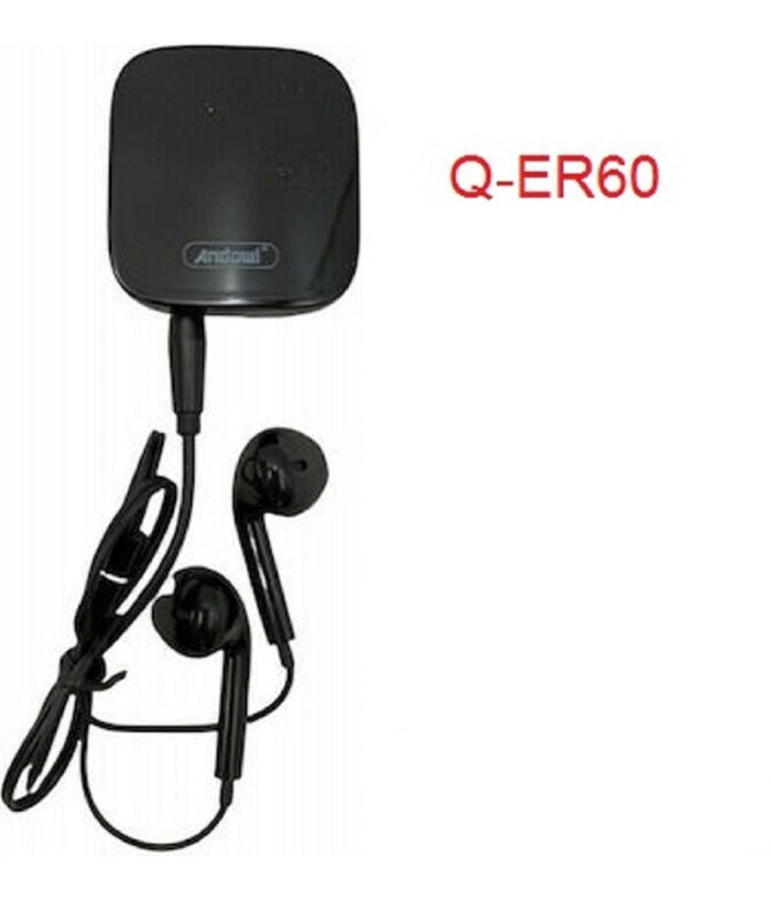 Cuffie Wireless Vivavoce Bluetooth In-ear Auricolari Q-er60 Ricaricabili Custodia         