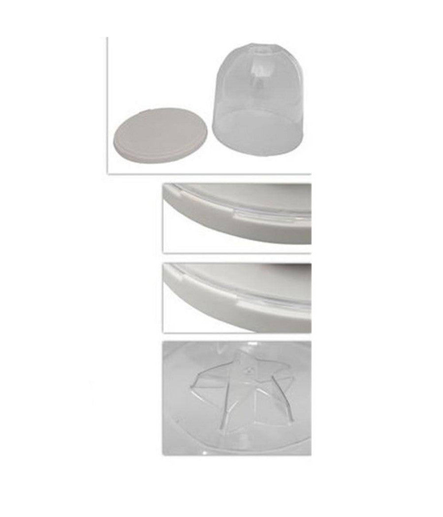 Cupola Copri Pandoro H27 Porta Dolci Natale Chiusura Salvafreschezza Trasparente         