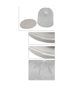 Cupola Copri Pandoro H27 Porta Dolci Natale Chiusura Salvafreschezza Trasparente         