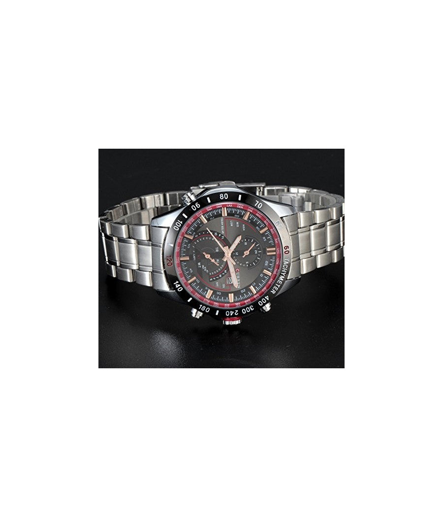 Curren 8149 Rotonda Uomini Orologio Analogico Calendario Cinturino In Acciaio         