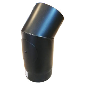 Curva a 45 gradi con ispezione da 120mm per stufa a legna