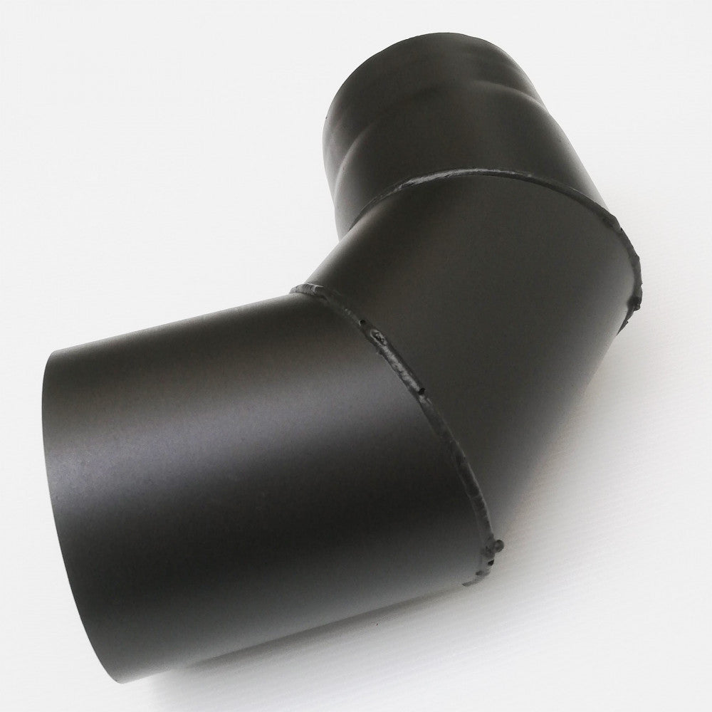 Curva a 90 gradi da 130mm per stufa a legna