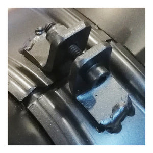 Curva a 90 gradi girevole da 130mm per stufa a legna