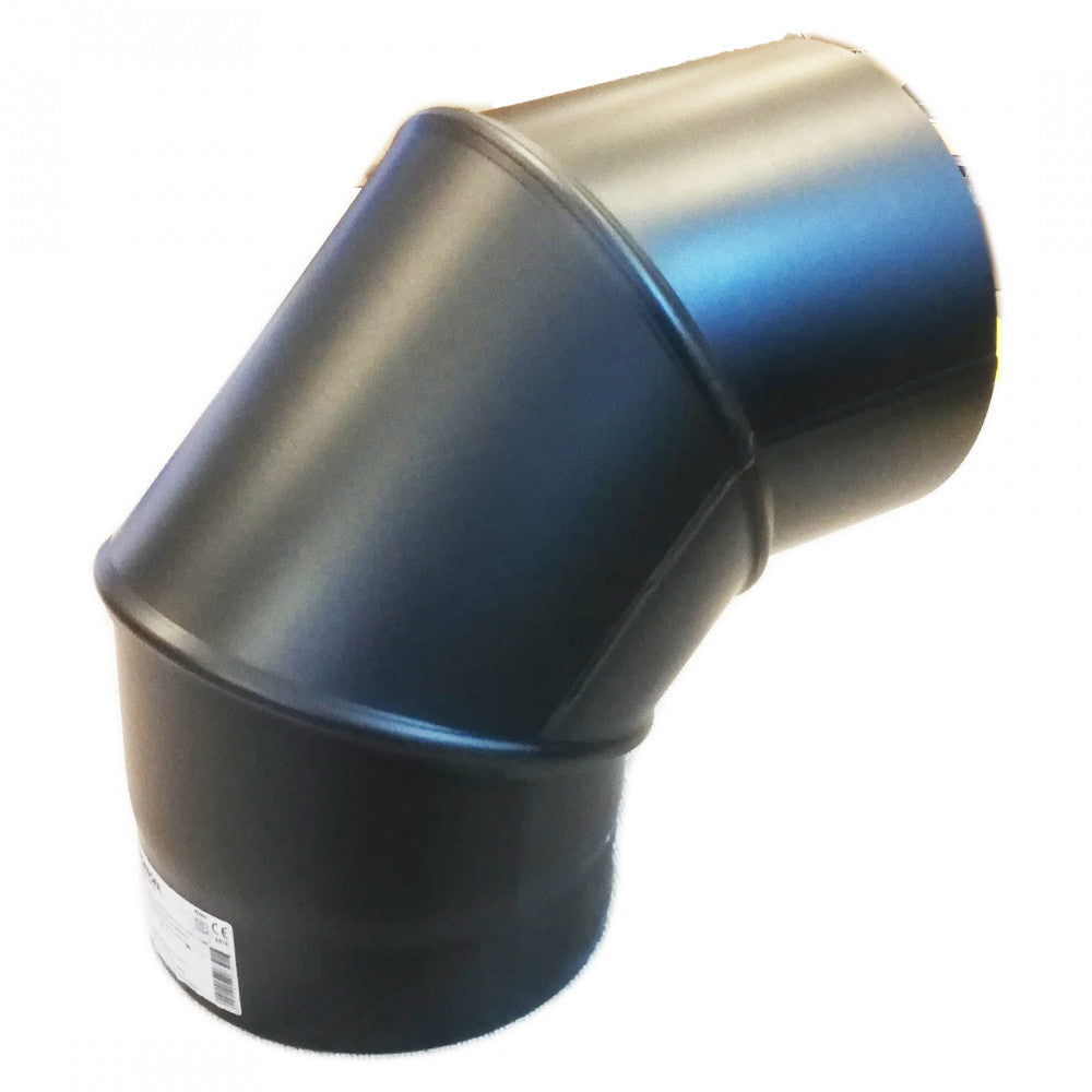Curva a 90 gradi girevole da 130mm per stufa a legna