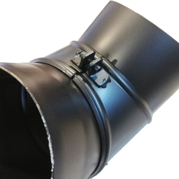 Curva a 90 gradi girevole da 200mm per stufa a legna