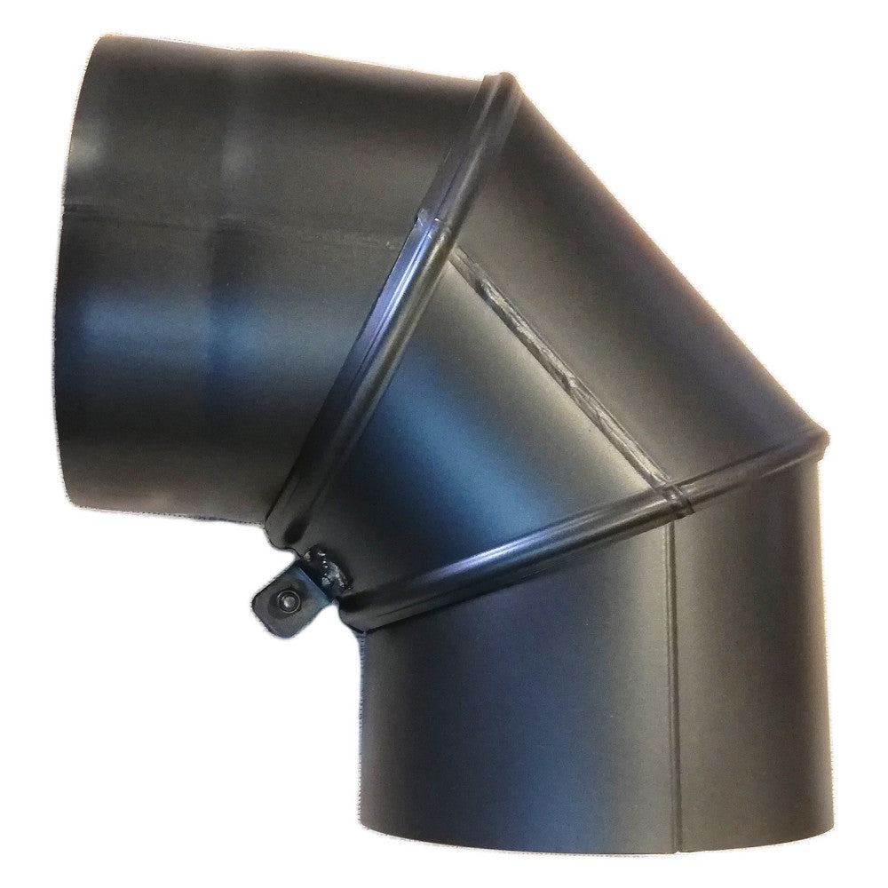 Curva a 90 gradi girevole da 200mm per stufa a legna